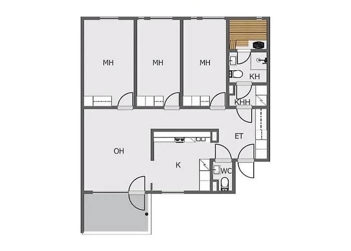 Kotinelioe Lilac דירה *